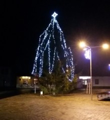 Vánoční strom v Suchdole