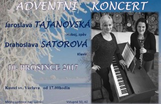 Adventní koncert o 2. adventní neděli 2017
