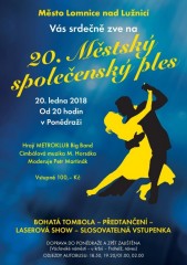 Ples města Lomnice nad Lužnicí 2018