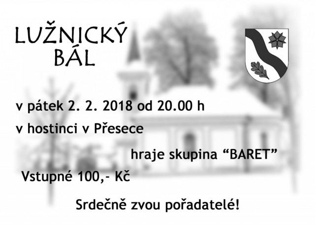 Lužnický bál 2018