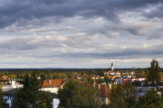 Třeboň - pohled na město