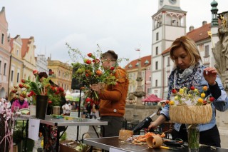 Floristé v Třeboni