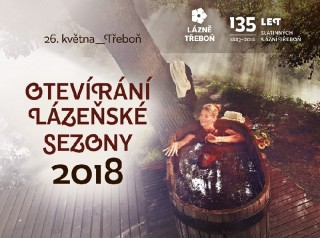 Otevírání lázeňské sezóny 2018 v Třeboni