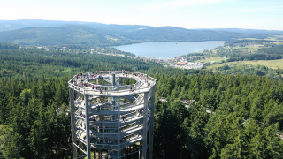 Stezka korunami stromů Lipno