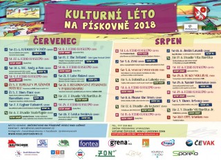 Kulturní léto 2018 na veselské pískovně