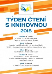 Čtení v knihovně 18. - 22.6.