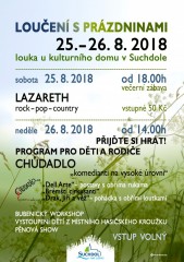Loučení s prázdninami 2018 v Suchdole nad Lužnicí