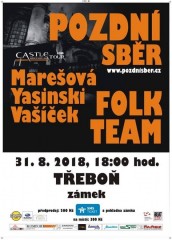 Castle tour 2018:  Pozdní sběr - Folk team