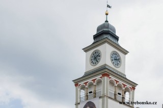 Věž staré radnice v Třeboni 