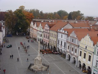 Masarykovo náměstí v Třeboni