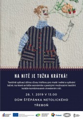 Na nitě je tužka krátká - dílna, výstava 
