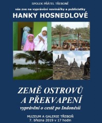 Přednáška o cestě po  Indonésii 