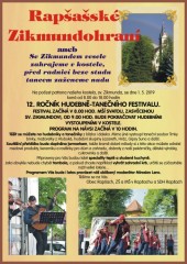 Rapšašské Zikmundohraní 2019