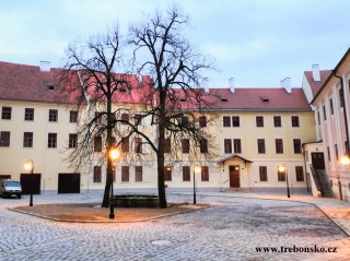 Nádvoří kláštera, dnes Státního archivu