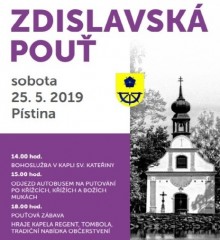 Pouť sv. Zdislavy a Putování po křížích, křížcích a božích mukách v Pístině a okolí