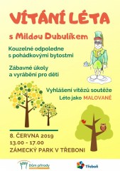 Vítání léta 2019 s Mildou Dubulíkem a výstava Léto jako malované
