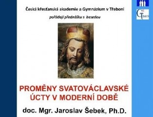 Přednáška doc. Jaroslava Šebka