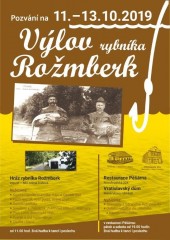 Výlov Rožmberka 2019 - pozvánka Pěšárny