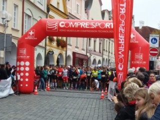 Třeboňský půlmaraton 2019 - start VIDEO