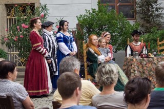 Campanello - Historické tance a šerm na zámku Třeboň 2020 