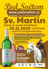 Sv. Martin 2019 a Svatomartinské víno s živou hudbou