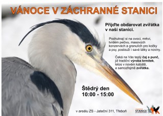Vánoce v Záchranné stanici - pozvánka 2019