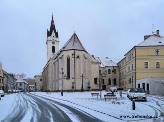 Zima v Třeboni