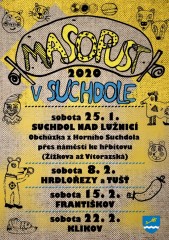 Masopust 2020 v Suchdole a na Suchdolsku