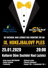 Hokejbalový ples v Suchdole nad Lužnicí 2020