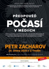 Věda pro veřejnost: Předpověď počasí v médiích 