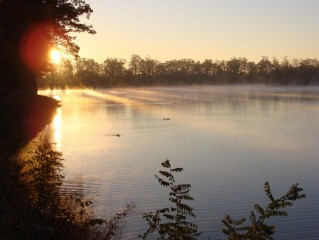 Rybník Svět na ranním videu
