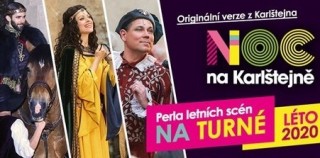 Noc na Karlštejně v Třeboni - turné 2020