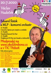 Václav Hudeček s komorním orchestrem Třeboň 2020