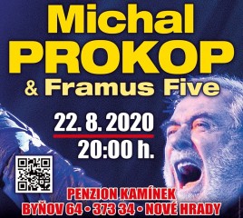 Michal Prokop a Framus Five na Kamínku u Nových Hradů 2020
