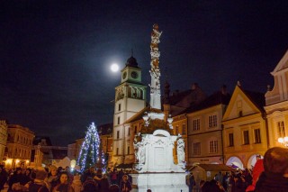 Novoroční ohňostroj 2013 Třeboň 