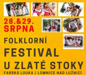 Folklorní festival U Zlaté stoky v Lomnici n. L. 2020