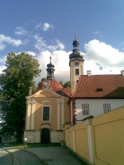 Kostel v Borovanech