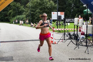 Jako třetí doběhla s časem 46:39 Lenka Koubová!