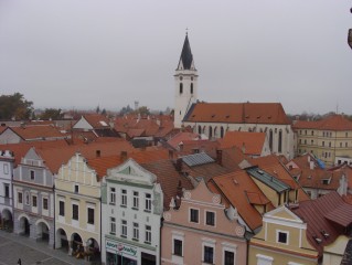 Trhy na Masarykově náměstí v Třeboni - 2008