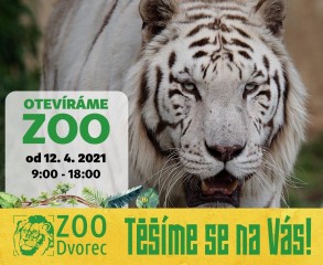 Zoo Dvorec zve k návštěvě