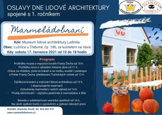 Oslavy Den lidové architektury - Marmeládobraní 2021