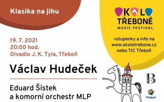 Václav Hudeček v Třeboni pokřtí své nové CD - TZ