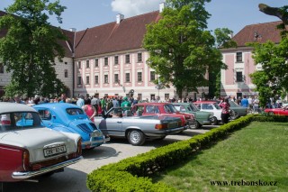 Výstava autoveteránů v Třeboni 2021
