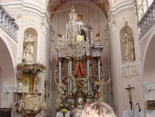 Kostel je nazývaný malá Mariazell