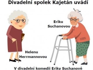 Na stará kolena - pozvánka na benefiční představení 