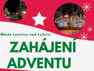 Zahájení adventu 2021 v Lomnici nad Lužnicí
