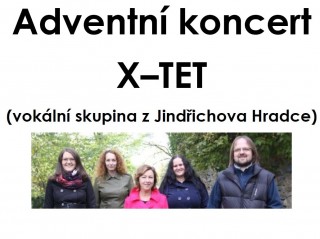 X–TET - Adventní koncert  v Suchdole n. L.