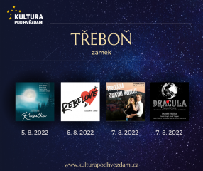 Hvězdy po hvězdami v Třeboni 2022