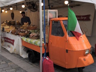 Italské trhy Ape Food Tour Třeboň 2022 