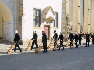 Velikonoční hrkání  v Třeboni